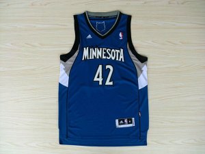 Maillot De Basket Minnesota Timberwolves Kevin Love 42 Tissus Sportif Fans Edition Bleu